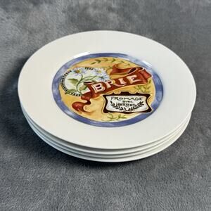 Vintage Restoration Hardware Cheese Plate Set 4 Hors D’oeuvres Appetizer Set 1